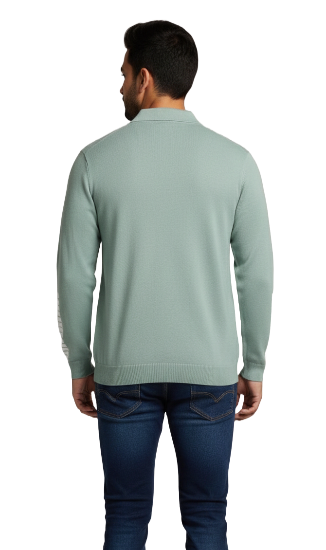 Cotton Collar T-shirt
