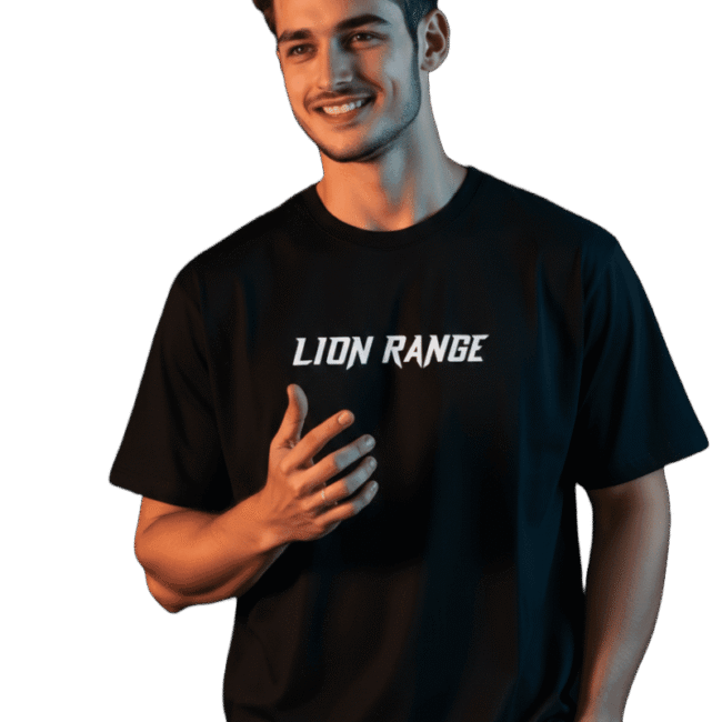 Black Oversize T-shirt For Men